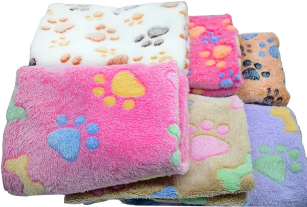 Deluxe Dog Paw Blanket - Image 4