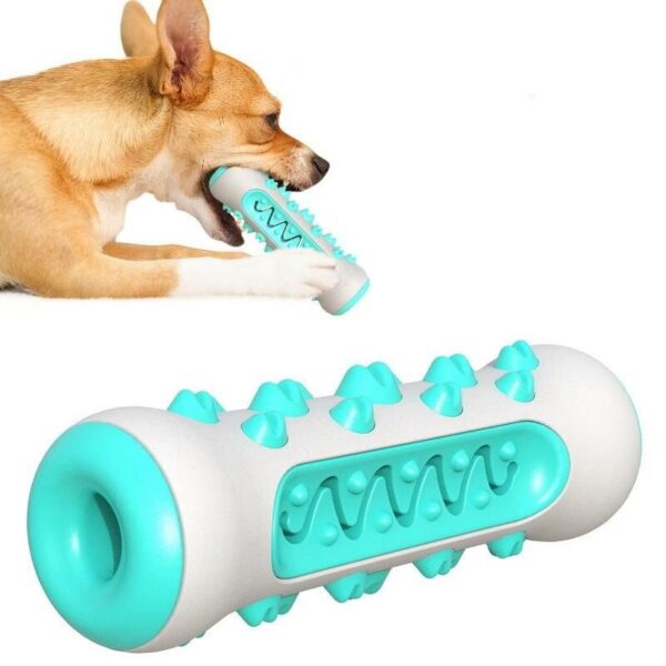 "Chew & Clean" Dog Toothbrush Toy - Dental Health Chew for Puppies and Dogs - Image 2