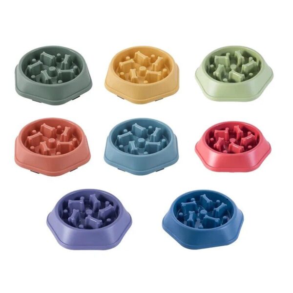 Choke-Proof Non-Slip Slow Feeder Bowl for Small Dogs and Cats - Image 2