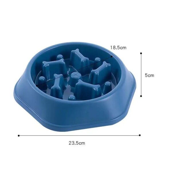 Choke-Proof Non-Slip Slow Feeder Bowl for Small Dogs and Cats - Image 7