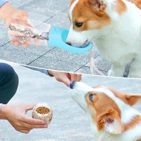 Portable Multifunction Dog Water Bottle with Integrated Bowl - Image 5