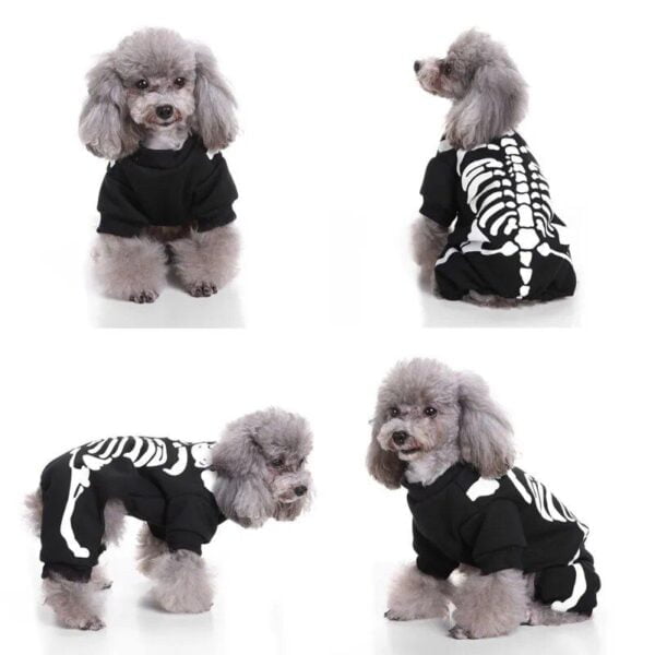 Skeleton Dog Costume - Image 6