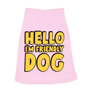 a pink shirt with words on it