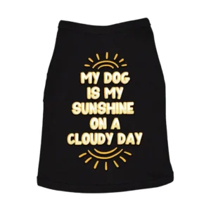 a black shirt with words on it