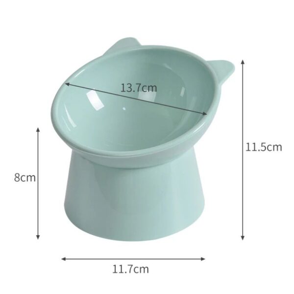 Ergonomic High-Foot Pet Bowl for Cats & Dogs - Image 7