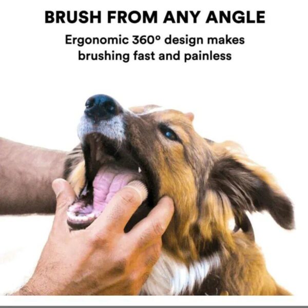 360° Silicone Pet Toothbrush for All Dog Breeds - Image 3