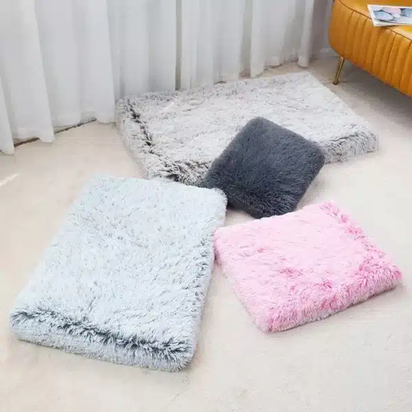 Luxurious Plush Square Dog Mattress - Image 3