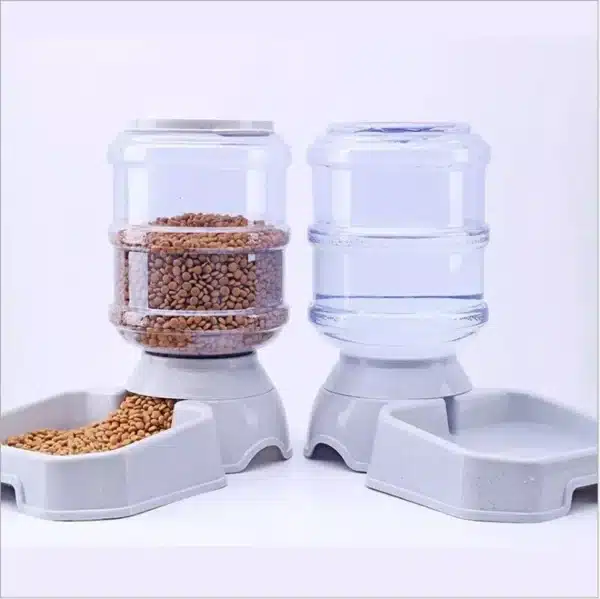 3.8L Large-Capacity Automatic Pet Feeder and Water Dispenser for Dogs and Cats - Image 5