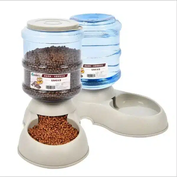 3.8L Large-Capacity Automatic Pet Feeder and Water Dispenser for Dogs and Cats - Image 6