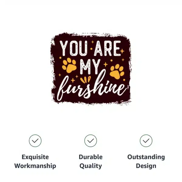 Cute Quote Dog Sleeveless Shirt - Furshine Dog Shirt - Text Design Dog Clothing - Image 9