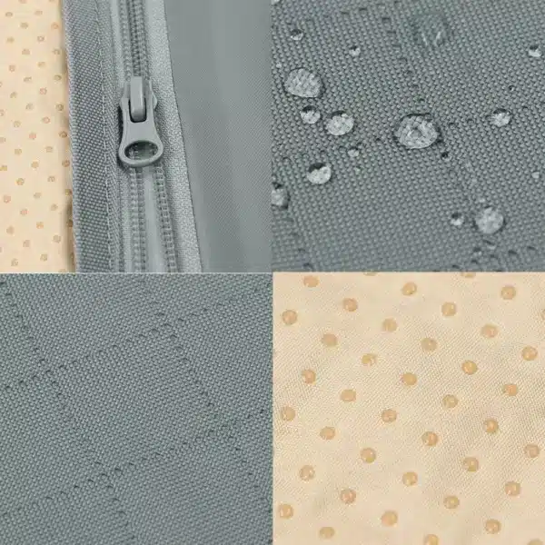 a close up of a zipper