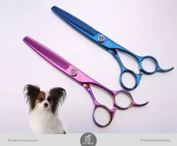 Fenice 6.5 inch Thinning Scissors for Pet Dog Grooming - Image 6